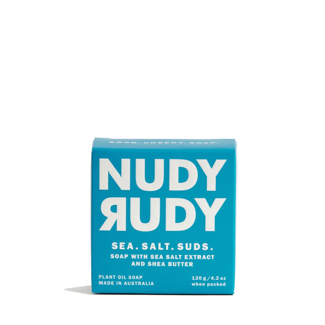 Nudy Rudy Sea Salt Suds Soap Bar 150g