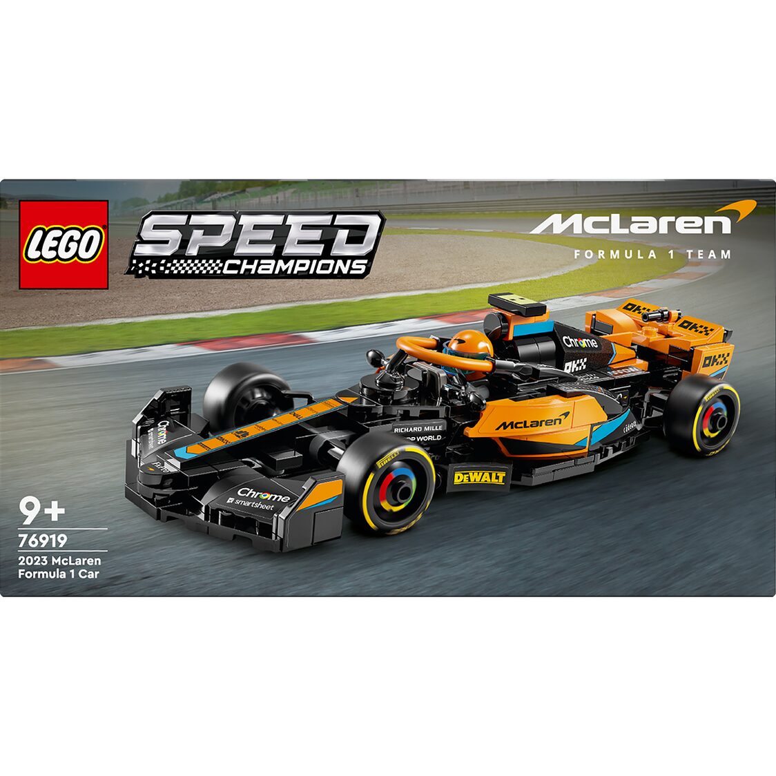 Lego Speed Champions 2023 McLaren Formula 1 Race Car 76919
