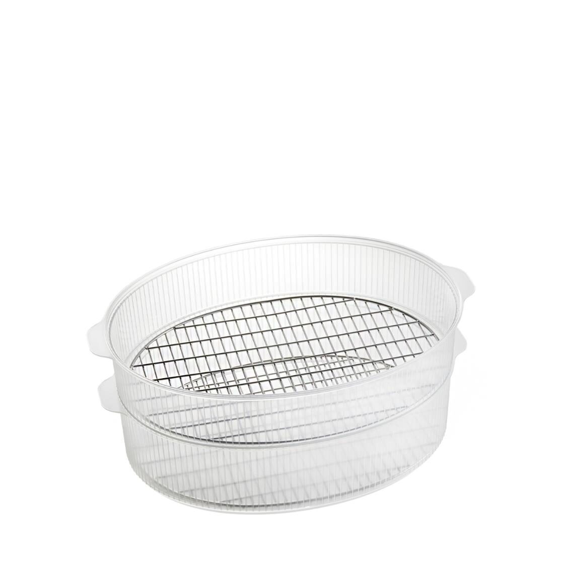 Bruno Double Steamer for Oval Hot Plate