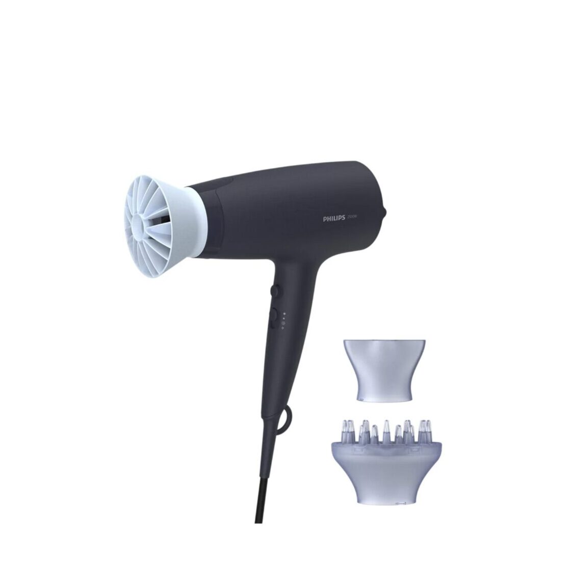 Philips 3000 Series ThermoProtect Hair Dryer with Ionic Care & Diffuser 2100W (BHD360/23)