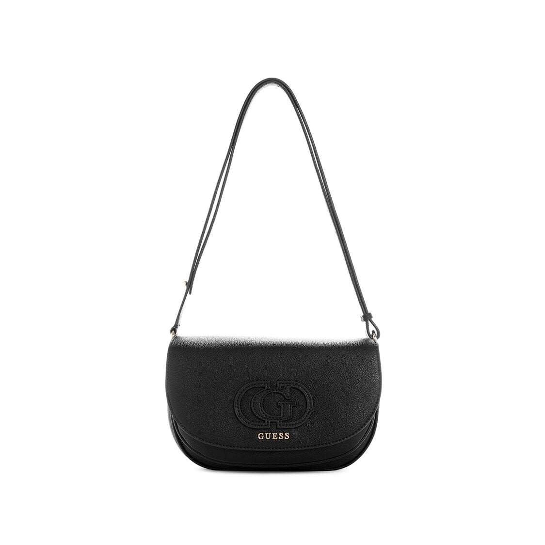 CALEBRA CONVERTIBLE CROSSBODY FLAP,BLACK
