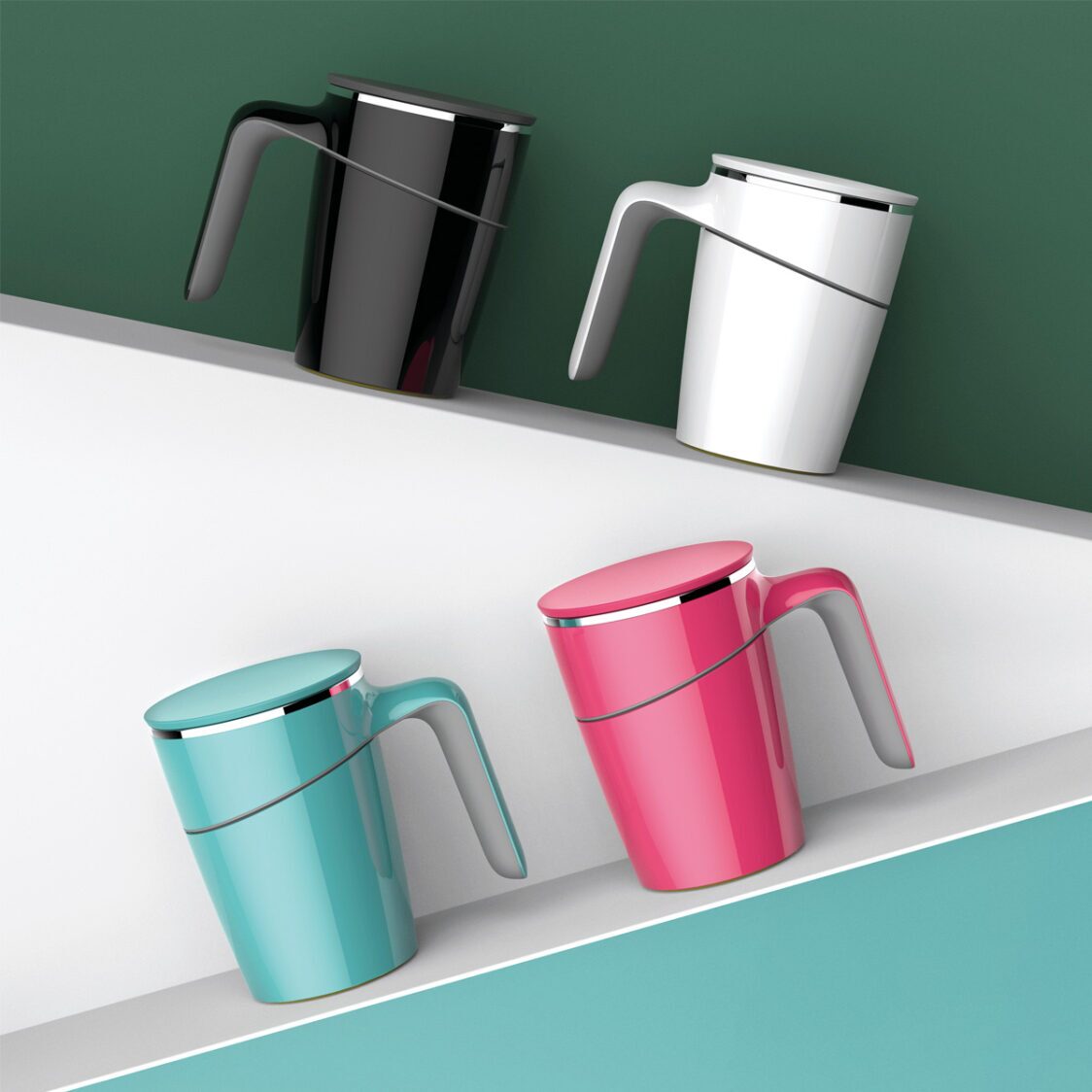 Artiart Suction Mug Grace 470ml