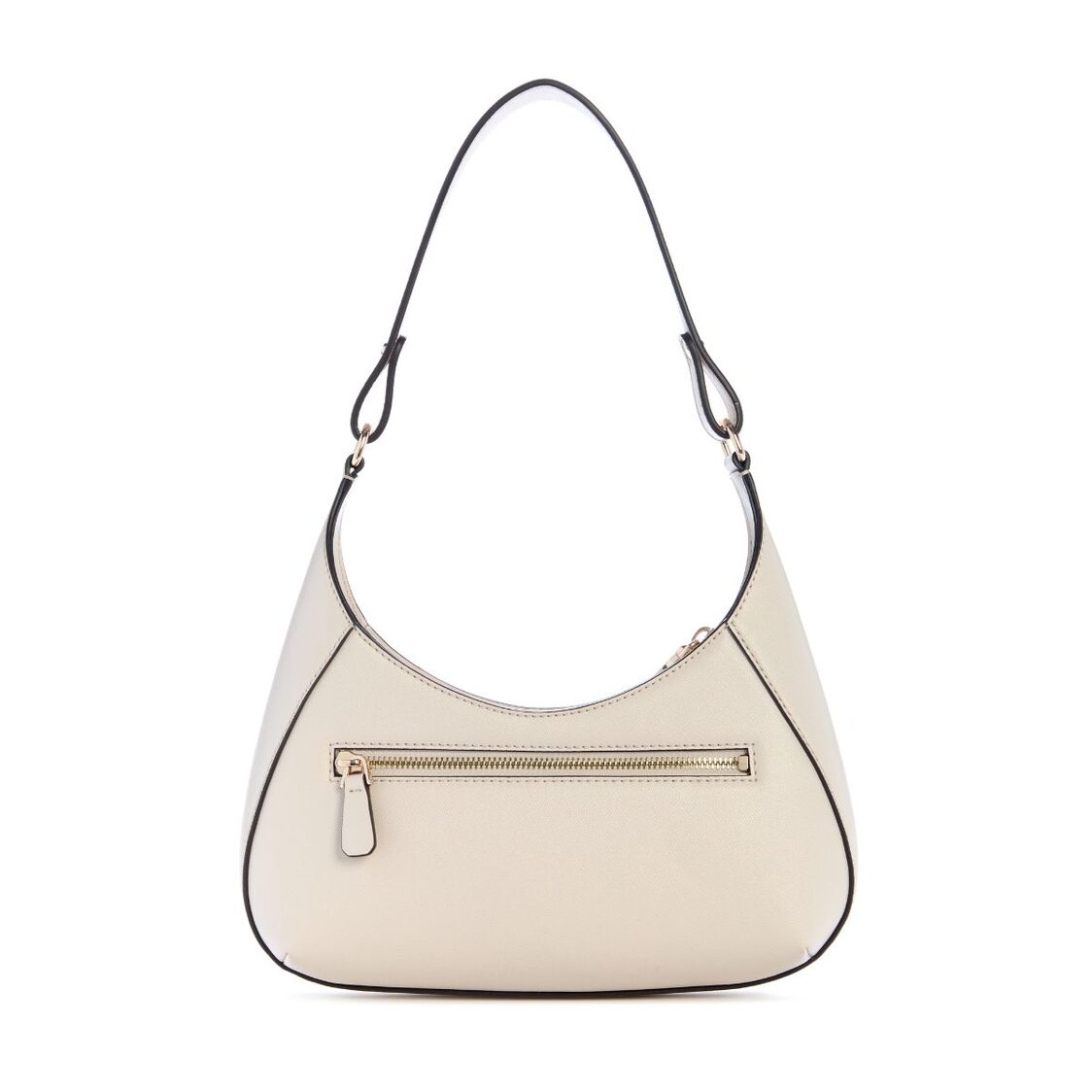 Guess Mimina Top Zip Shoulder Bag - Stone