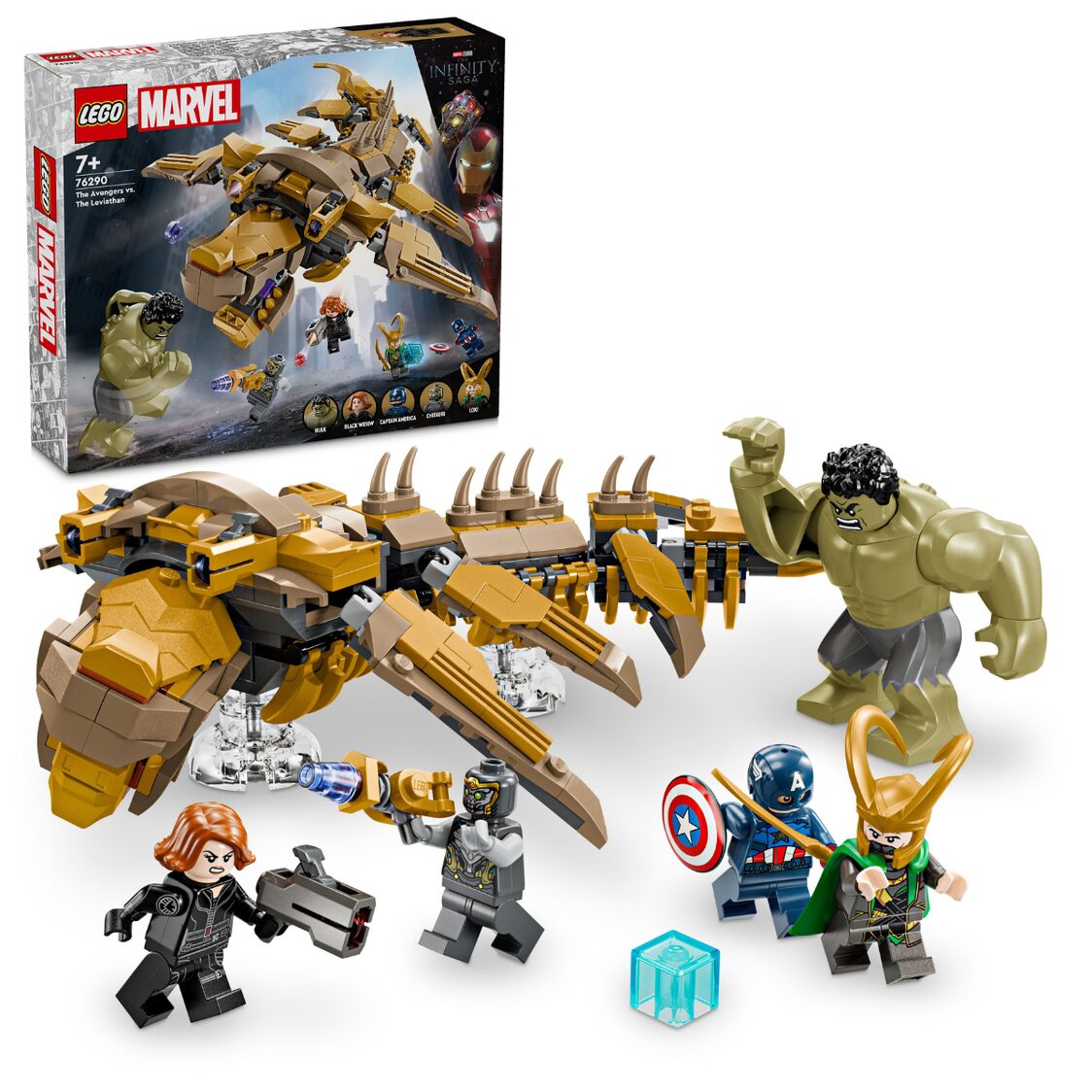 Lego The Avengers vs. The Leviathan 76290