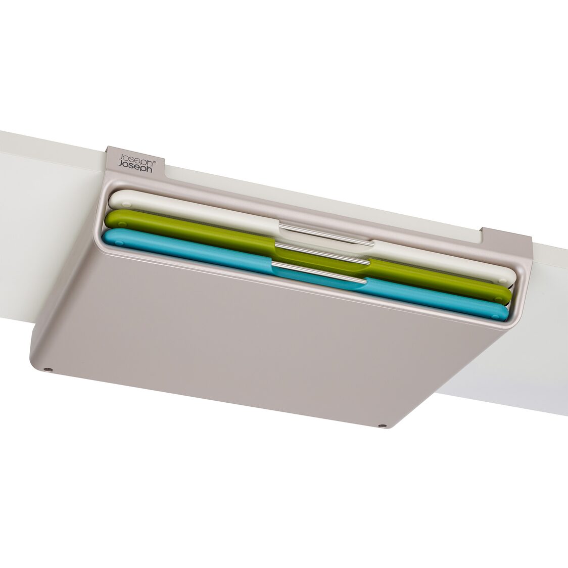 Joseph-Joseph Folio Slim 3-piece Under-shelf Multicolour Chopping Board Set