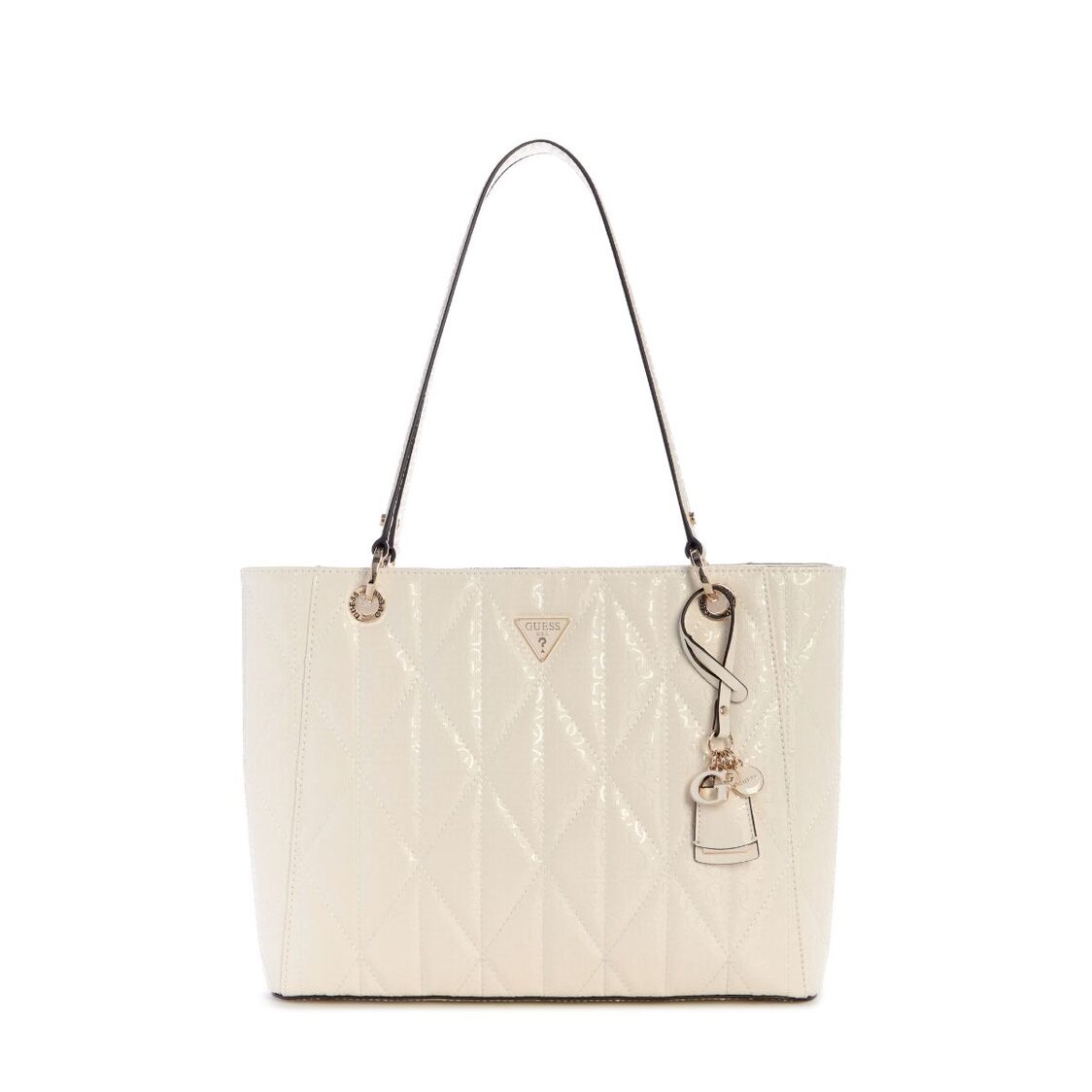 Guess Aldina Noel Tote - Off White