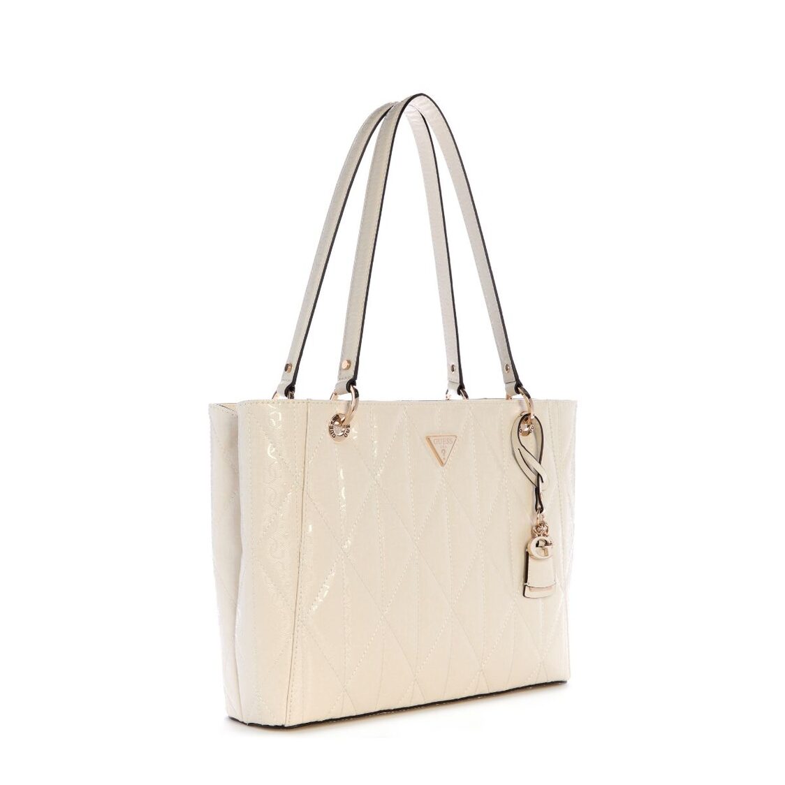 Guess Aldina Noel Tote - Off White
