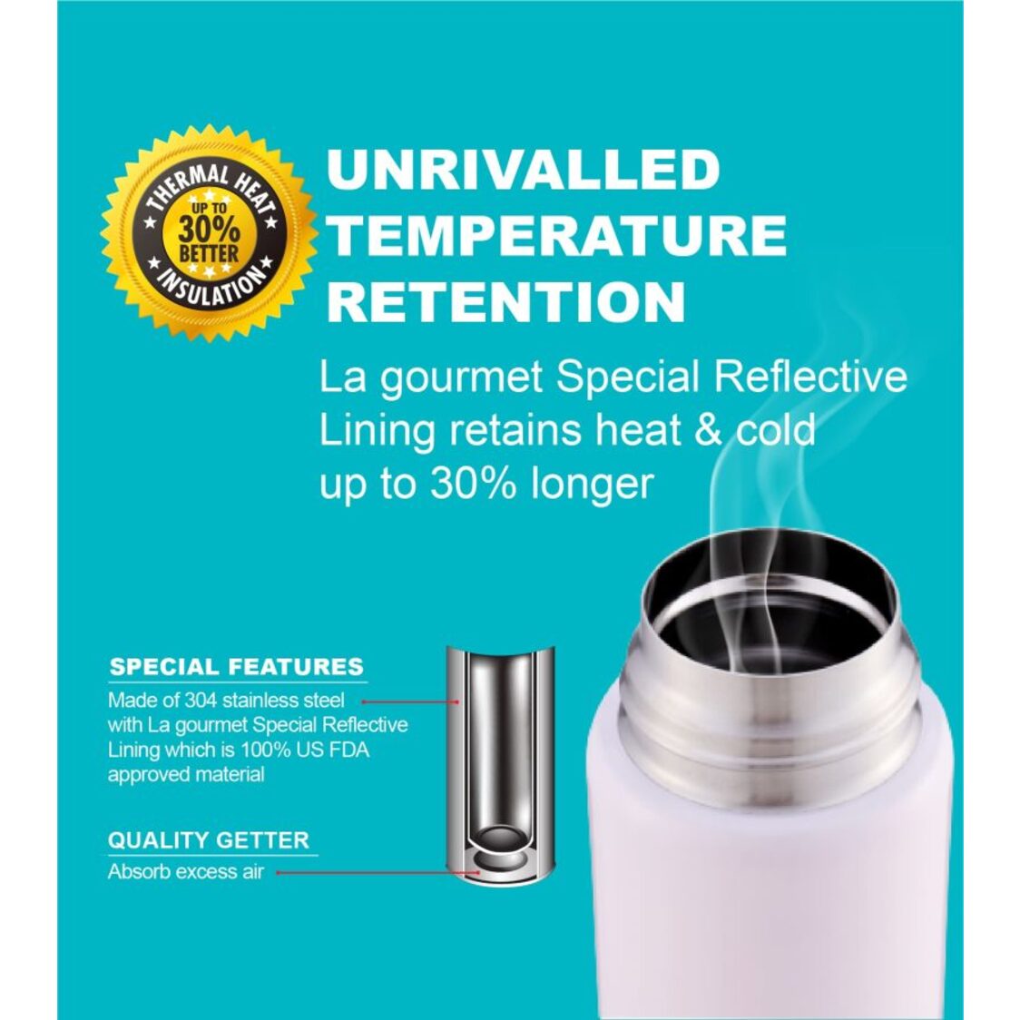 La Gourmet The Smart Trio 3pcs Thermal Set LGTS355362