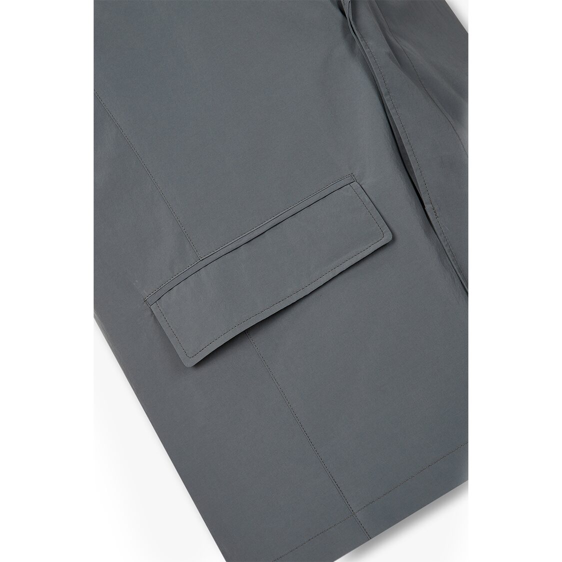 Studio Tomboy Hidden Single Jacket Dark Grey