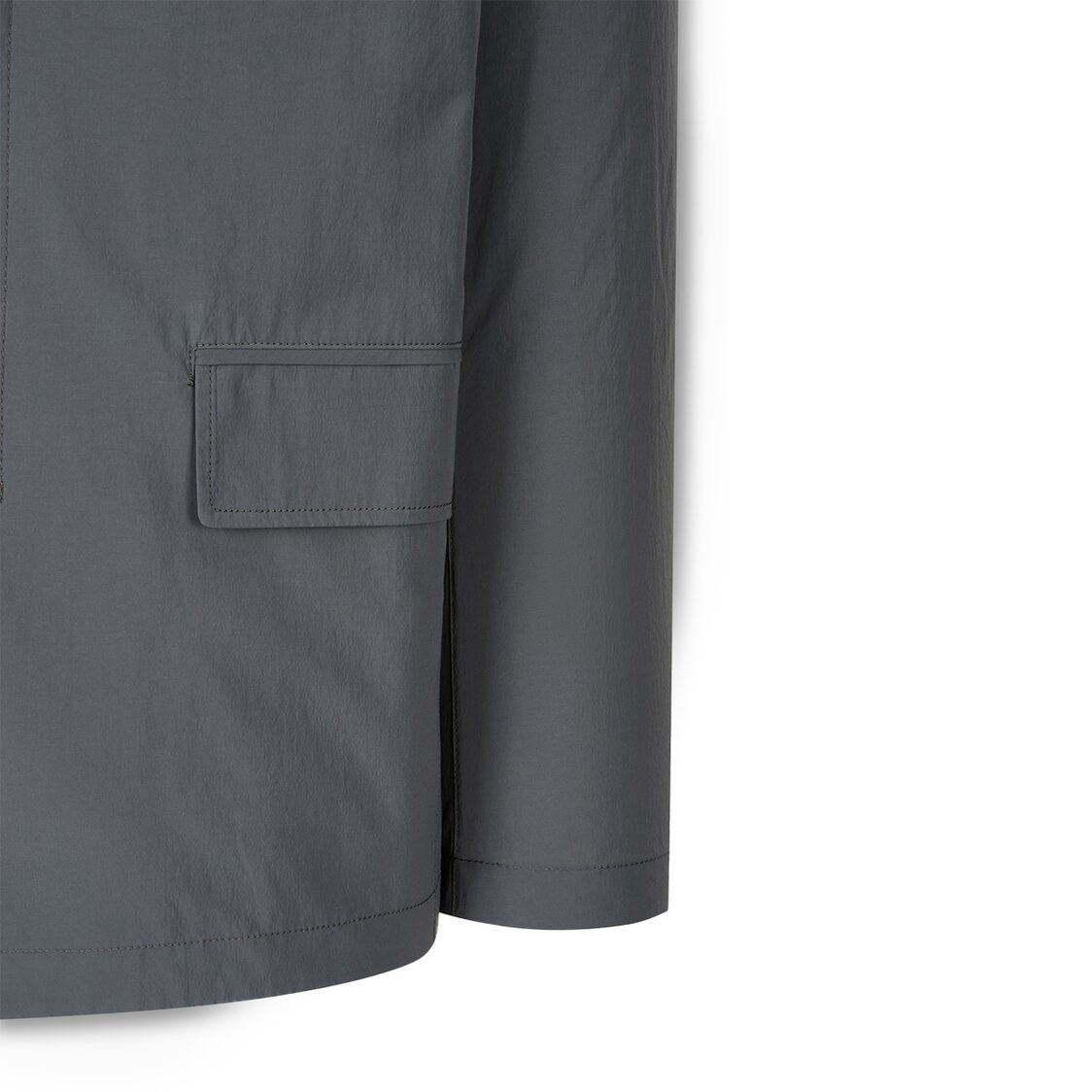 Studio Tomboy Hidden Single Jacket Dark Grey