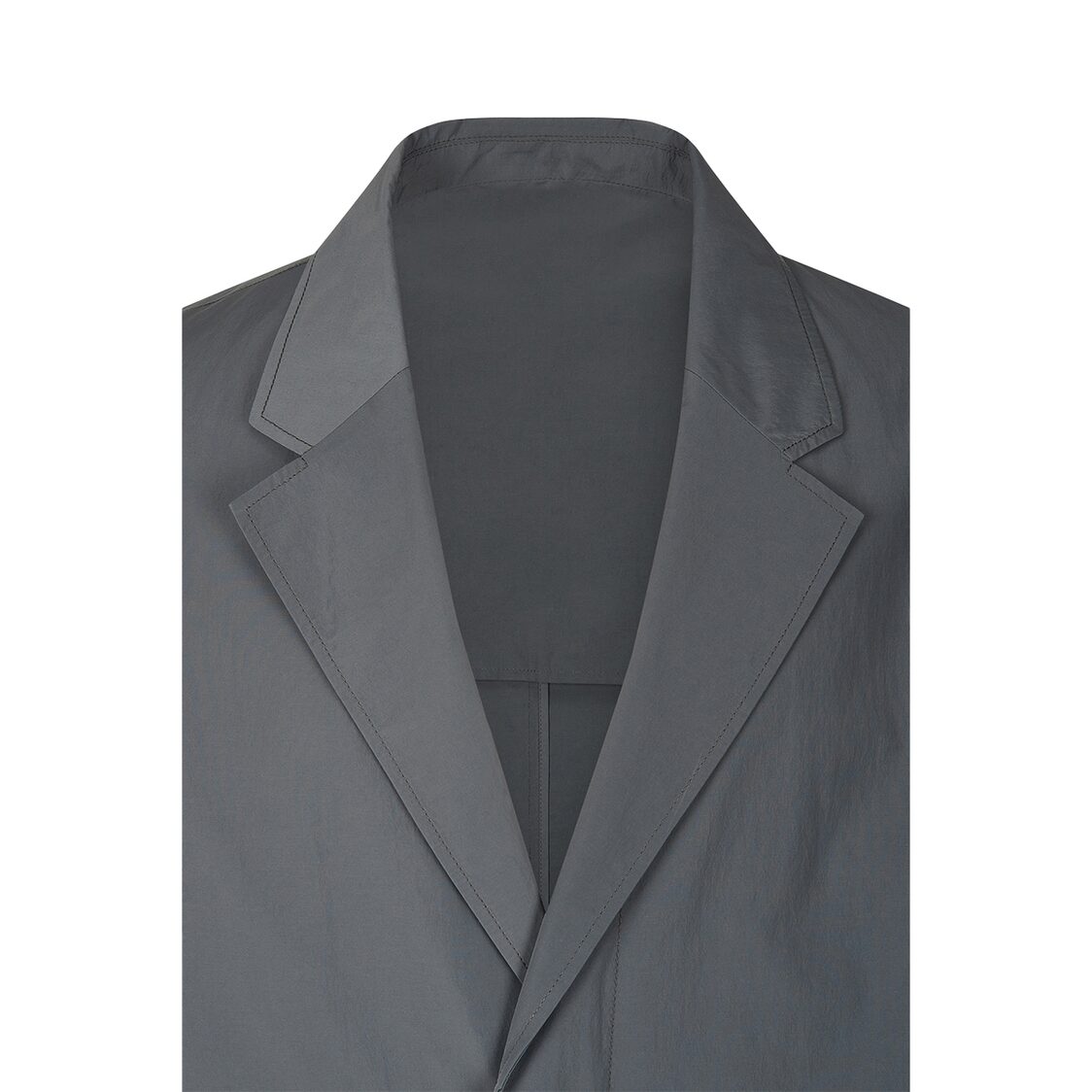 Studio Tomboy Hidden Single Jacket Dark Grey