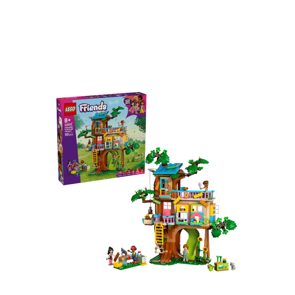 Lego Friendship Tree House Hangout 42652