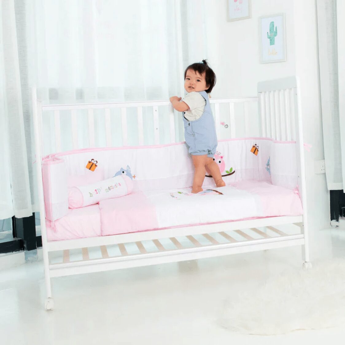 Happy Cot Happy Wonder+ 5-in-1 Convertible Baby Cot