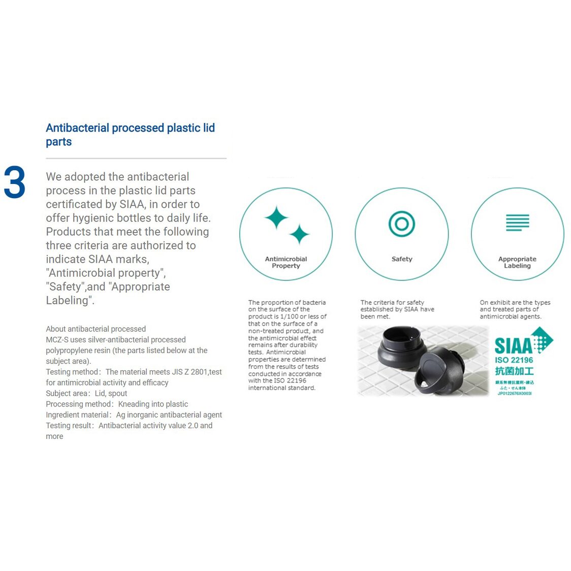 Tiger Anti-Bacteria Double Stainless Steel Bottle 400ml (MCZ-S040)