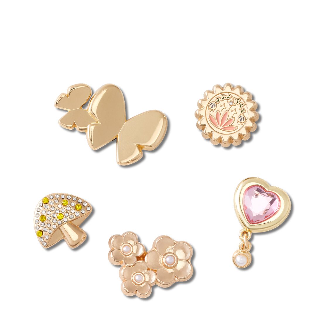 Crocs Celestial Gold 5 Pack