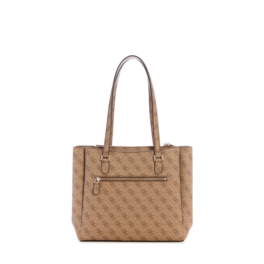 Guess Katya Multi Comp Tote - Latte Logo