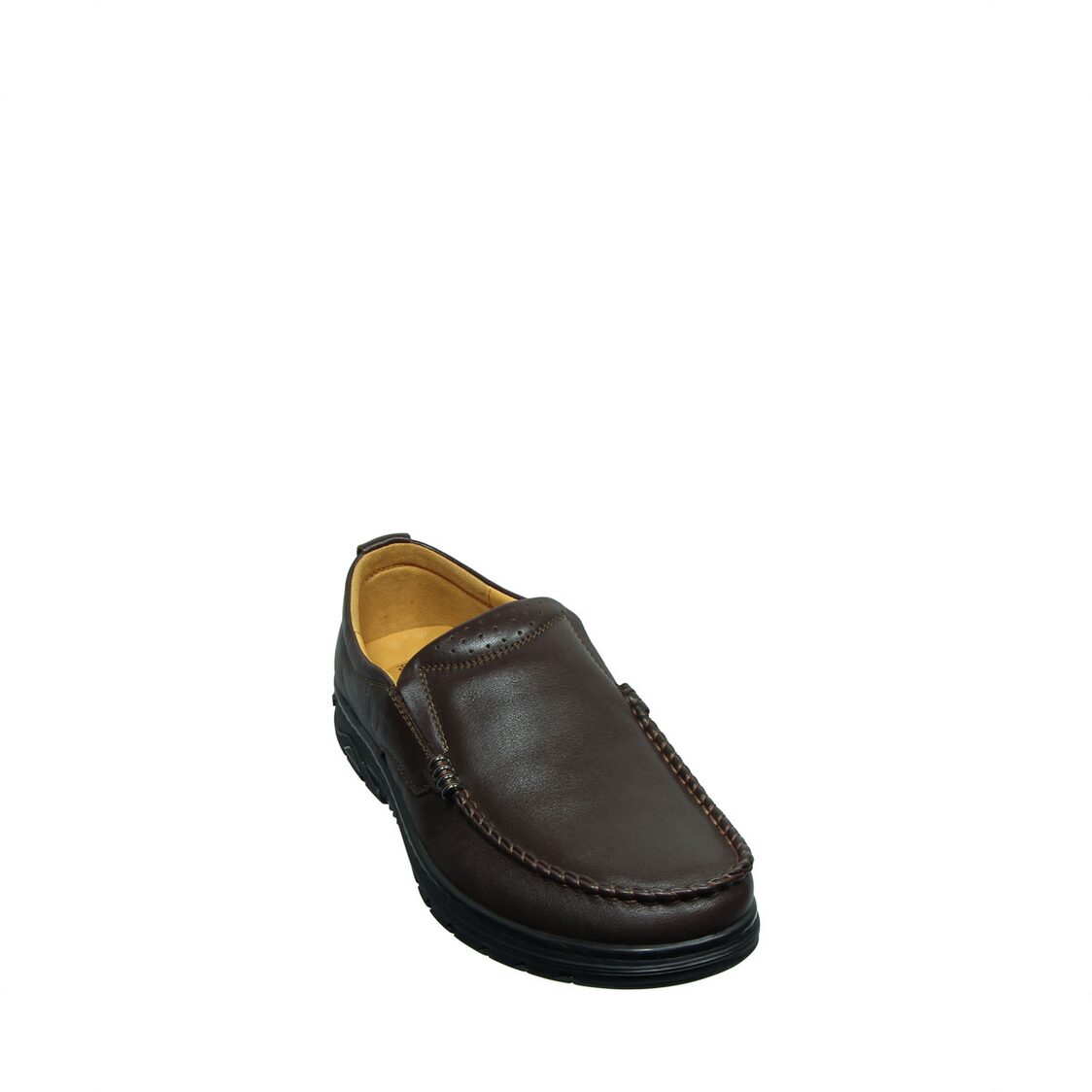 Frank Goodwill Men Shoes Slip - on GL9221 - Dark Brown - Metro Singapore Departmental Store - Celebrating 69 Years in SG