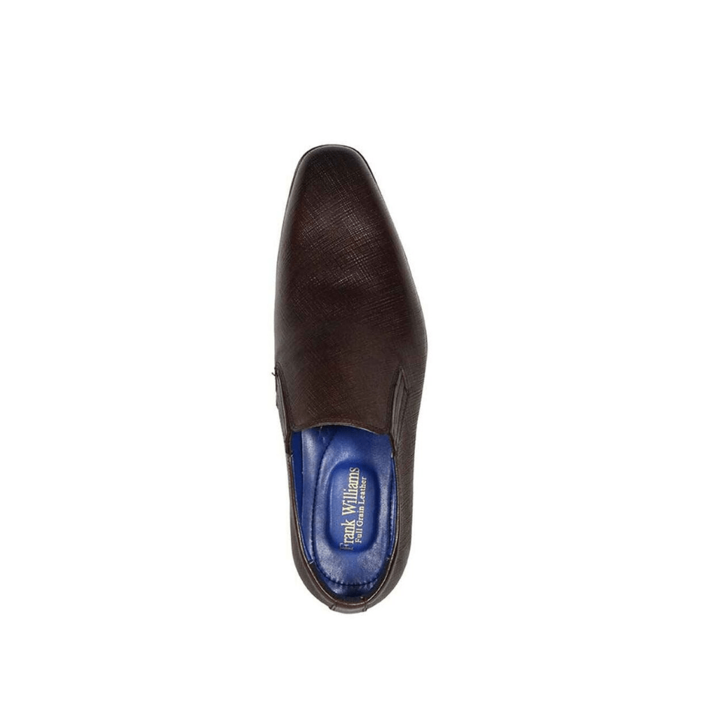 Frank Williams Men's Slip - On M8283 - Coffee - Metro Singapore Departmental Store - Celebrating 69 Years in SG
