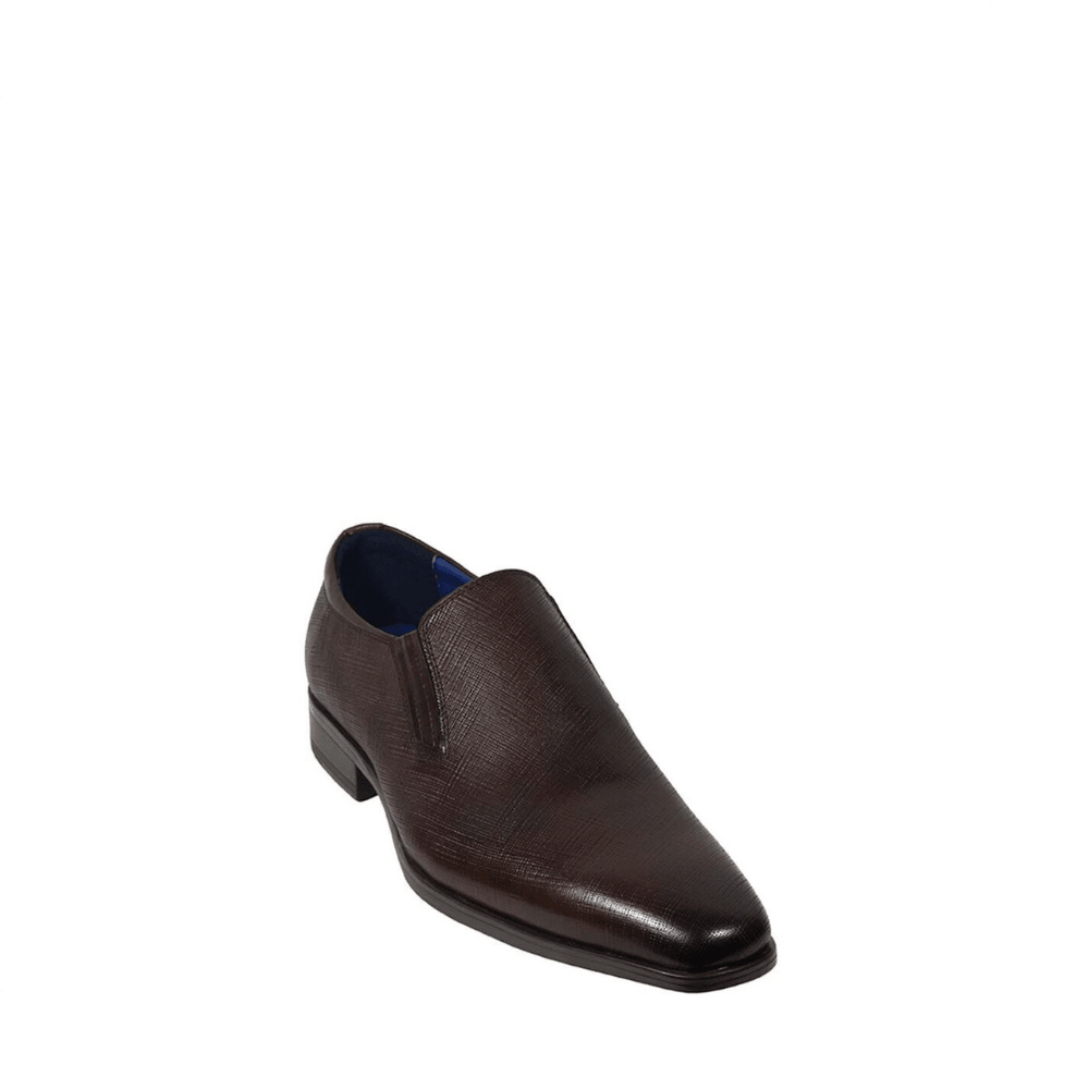 Frank Williams Men's Slip - On M8283 - Coffee - Metro Singapore Departmental Store - Celebrating 69 Years in SG