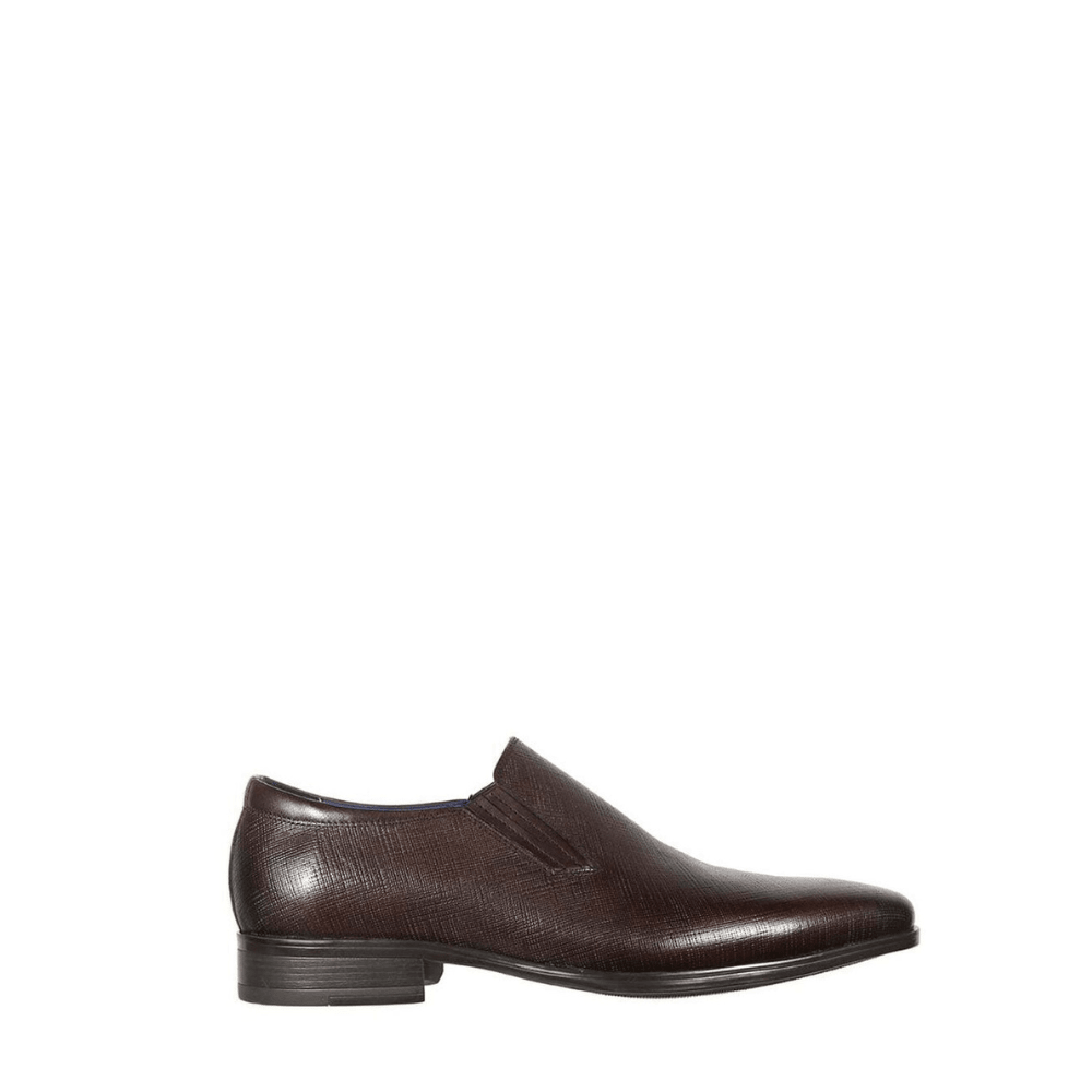 Frank Williams Men's Slip - On M8283 - Coffee - Metro Singapore Departmental Store - Celebrating 69 Years in SG