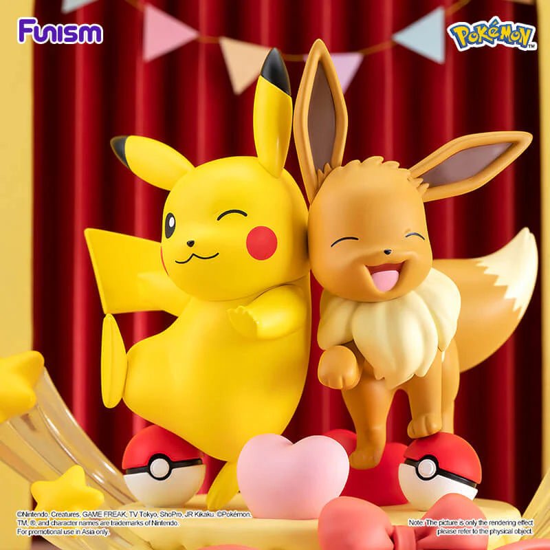 Funism Prime Figure - Eevee And Pikachu Party - Metro Singapore Departmental Store - Celebrating 69 Years in SG