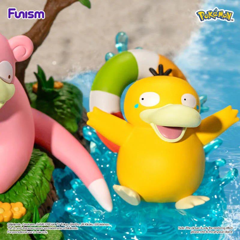 Funism Prime Figure - Psyduck and Slowpoke - Metro Singapore Departmental Store - Celebrating 69 Years in SG