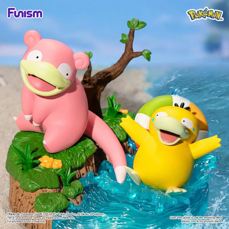 Funism Prime Figure - Psyduck and Slowpoke - Metro Singapore Departmental Store - Celebrating 69 Years in SG