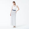 K/Woods Ocean Wave Pleated Skirt