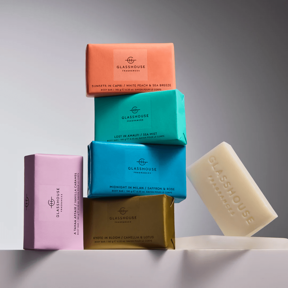 Glasshouse Fragrances Body Bar 180g - Metro Singapore Departmental Store - Celebrating 69 Years in SG
