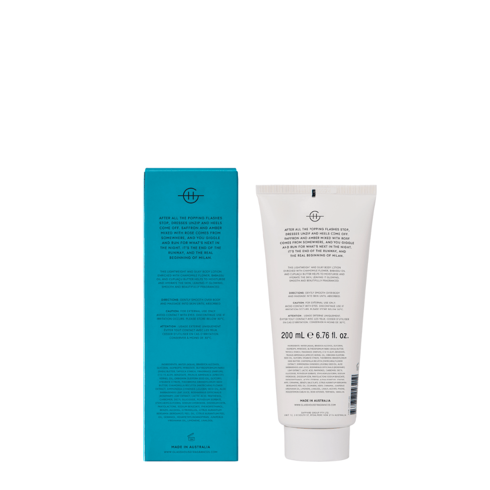 Glasshouse Fragrances Body Lotion 200ml - Metro Singapore Departmental Store - Celebrating 69 Years in SG