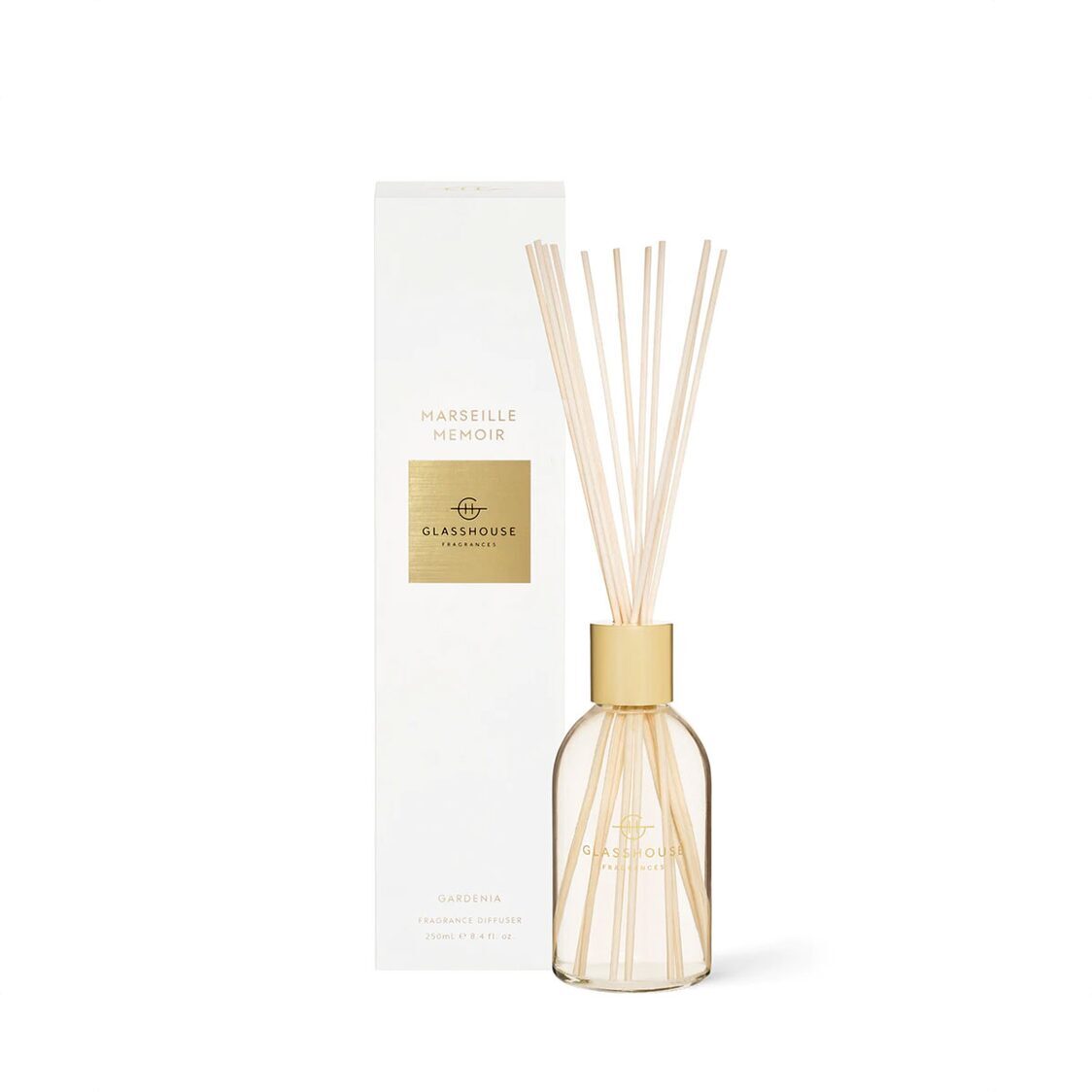 Glasshouse Fragrances Diffuser 250ml - Marseille Memoir - Metro Singapore Departmental Store - Celebrating 69 Years in SG