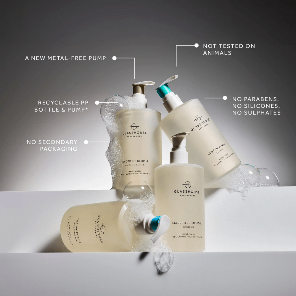 Glasshouse Fragrances Hand Wash 450ml - Metro Singapore Departmental Store - Celebrating 69 Years in SG