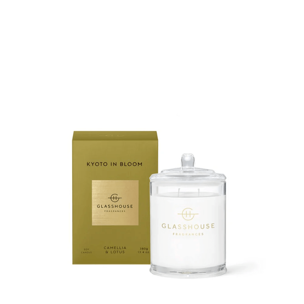 Glasshouse Fragrances Soy Candle 380g - Kyoto in Bloom - Metro Singapore Departmental Store - Celebrating 69 Years in SG