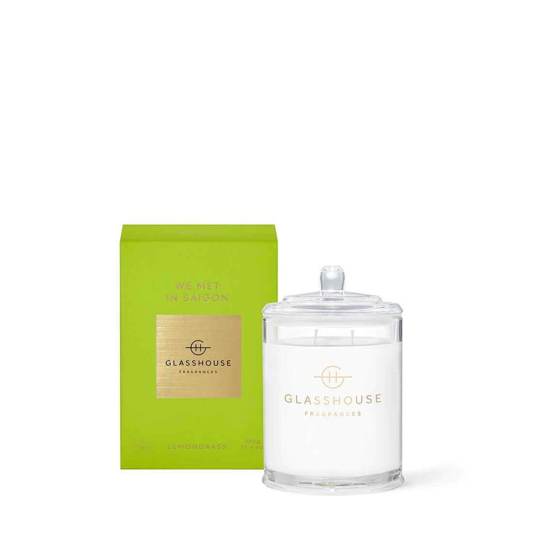 Glasshouse Fragrances Soy Candle 380g - We Met In Saigon - Metro Singapore Departmental Store - Celebrating 69 Years in SG