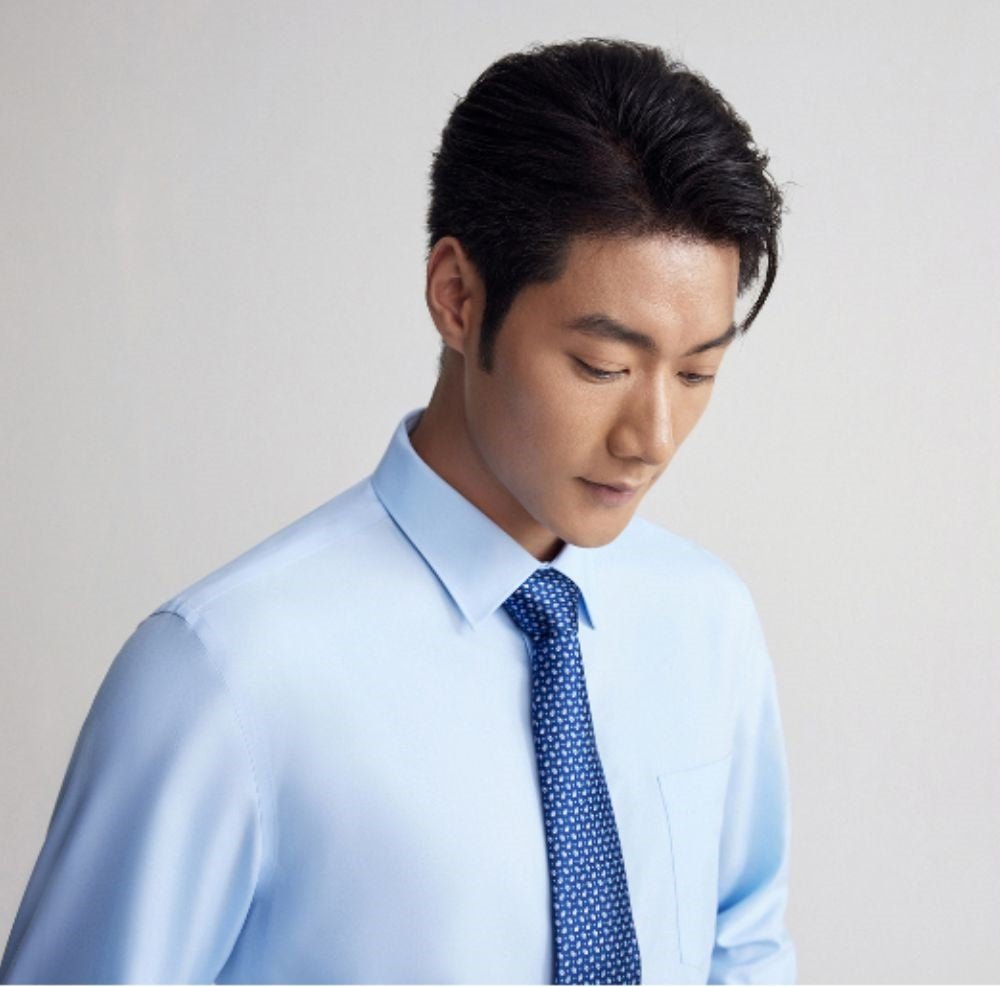Goldlion Nano Tripe Proof Regular Fit Long Sleeve Shirt - Metro Singapore Departmental Store - Celebrating 69 Years in SG