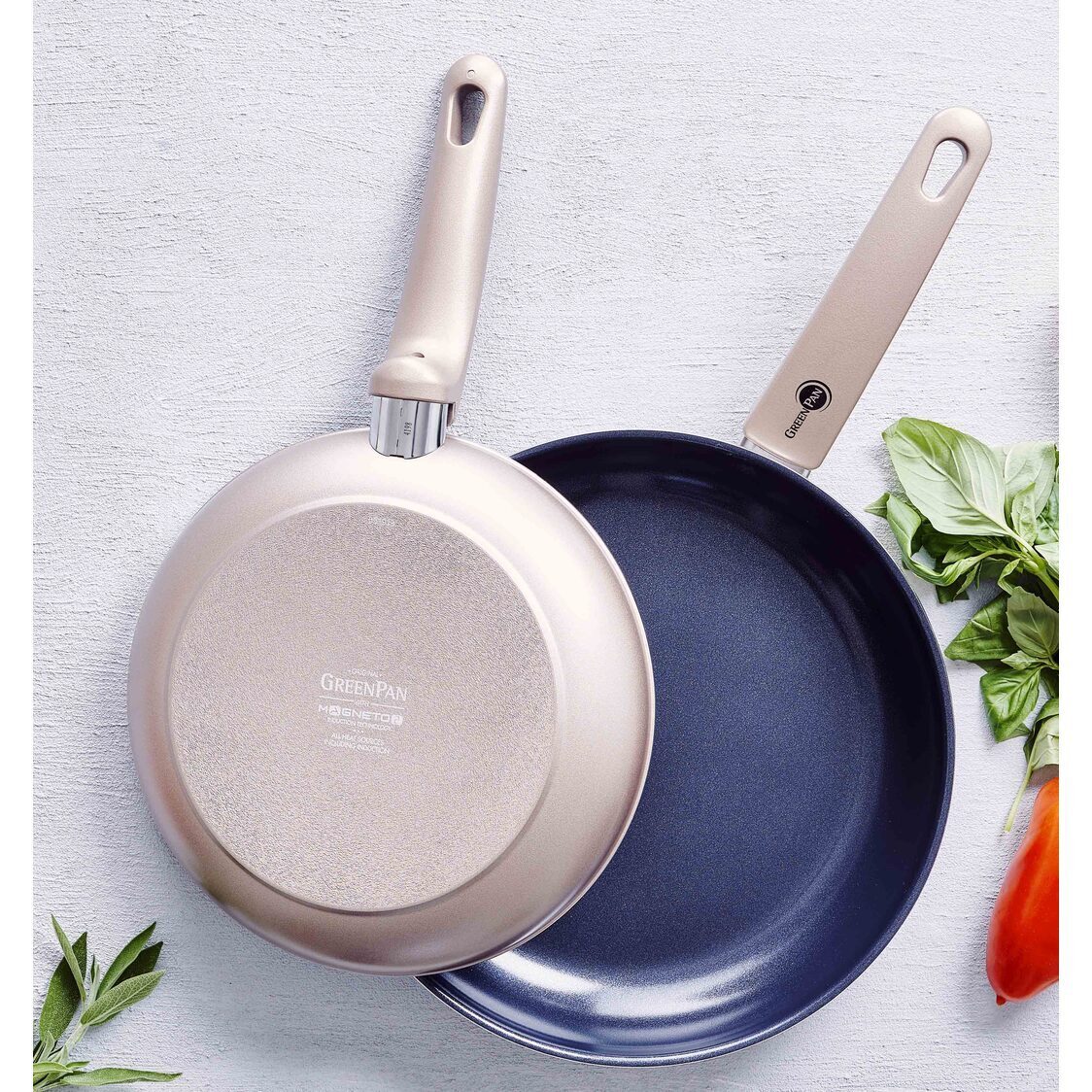 Greenpan Cambridge Bronze 30cm Healthy Ceramic Frypan GPCBR697404 - Metro Singapore Departmental Store - Celebrating 69 Years in SG