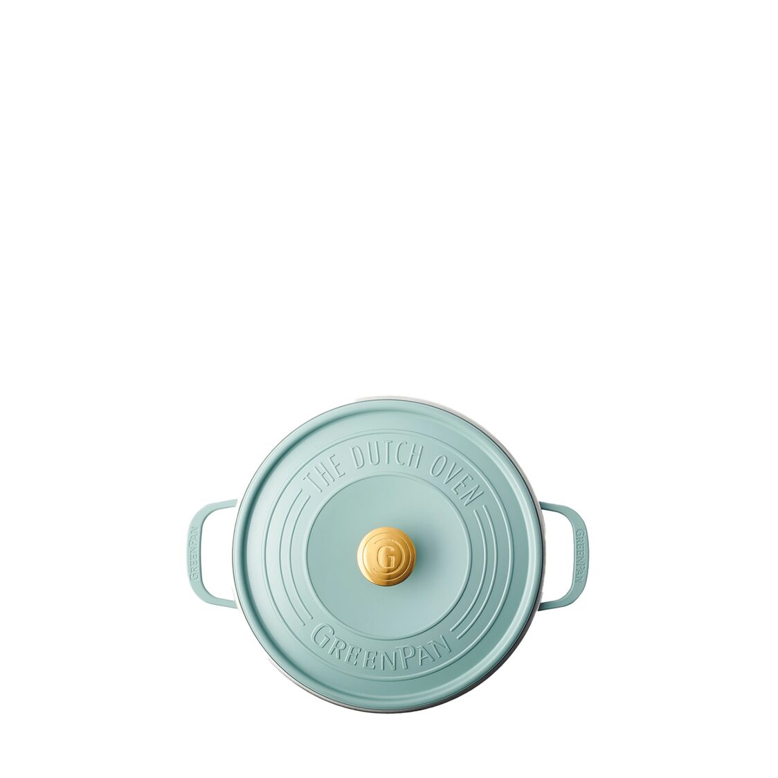 Greenpan Featherweight 24cm Ceramic Non - Stick Dutch Oven Casserole - Sky Blue GPFW695509 - Metro Singapore Departmental Store - Celebrating 69 Years in SG