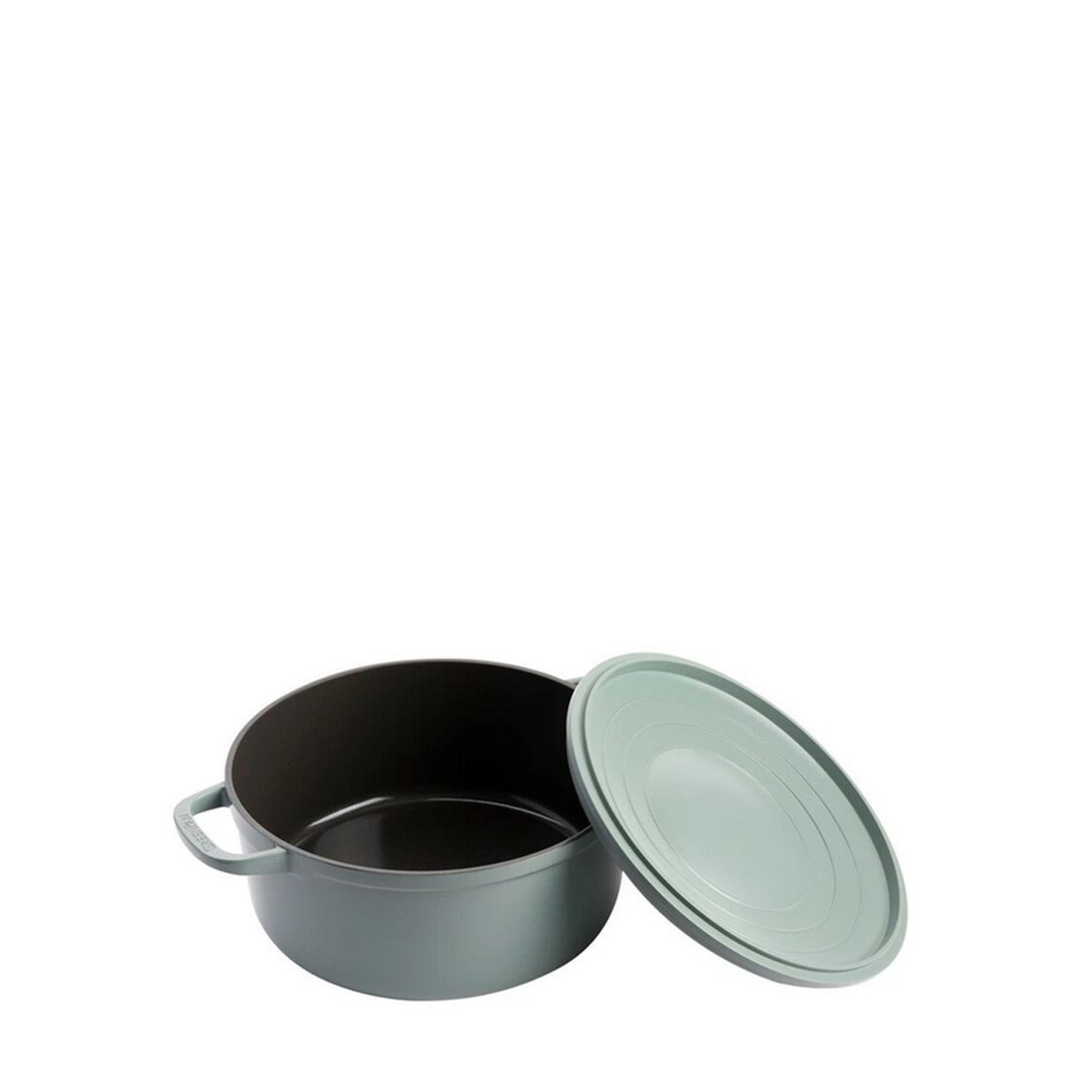 Greenpan Featherweight 28cm Ceramic Non - Stick Dutch Oven Casserole GPFW695516 - Sky Blue - Metro Singapore Departmental Store - Celebrating 69 Years in SG