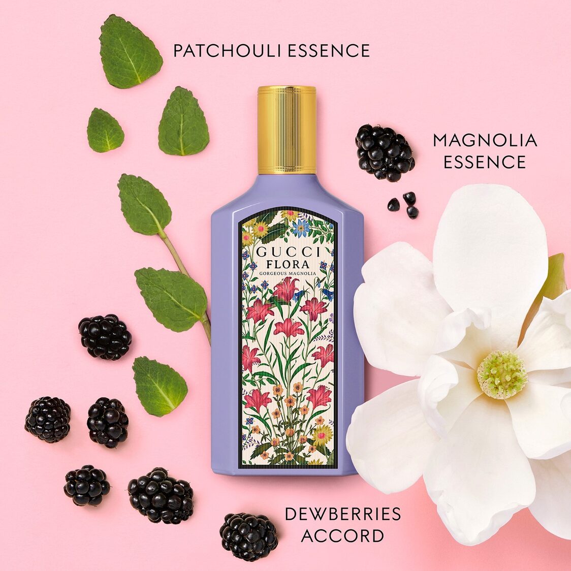 Gucci Flora Gorgeous Magnolia Eau de Parfum for Women - Metro Singapore Departmental Store - Celebrating 69 Years in SG