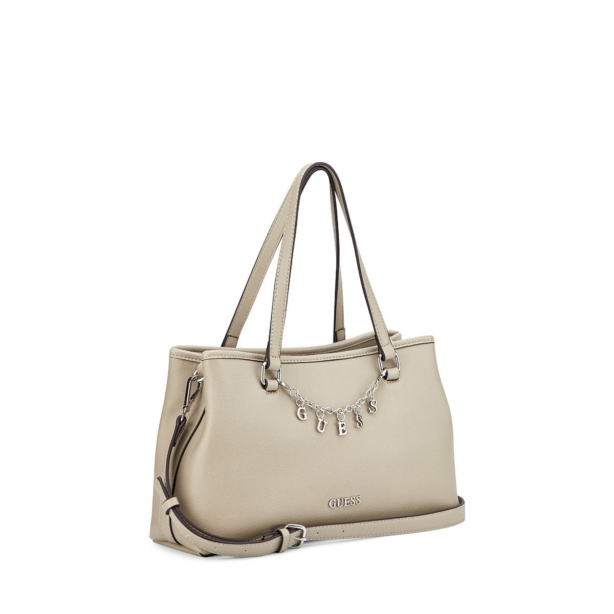 Guess Angelica Satchel - Taupe - Metro Singapore Departmental Store - Celebrating 69 Years in SG