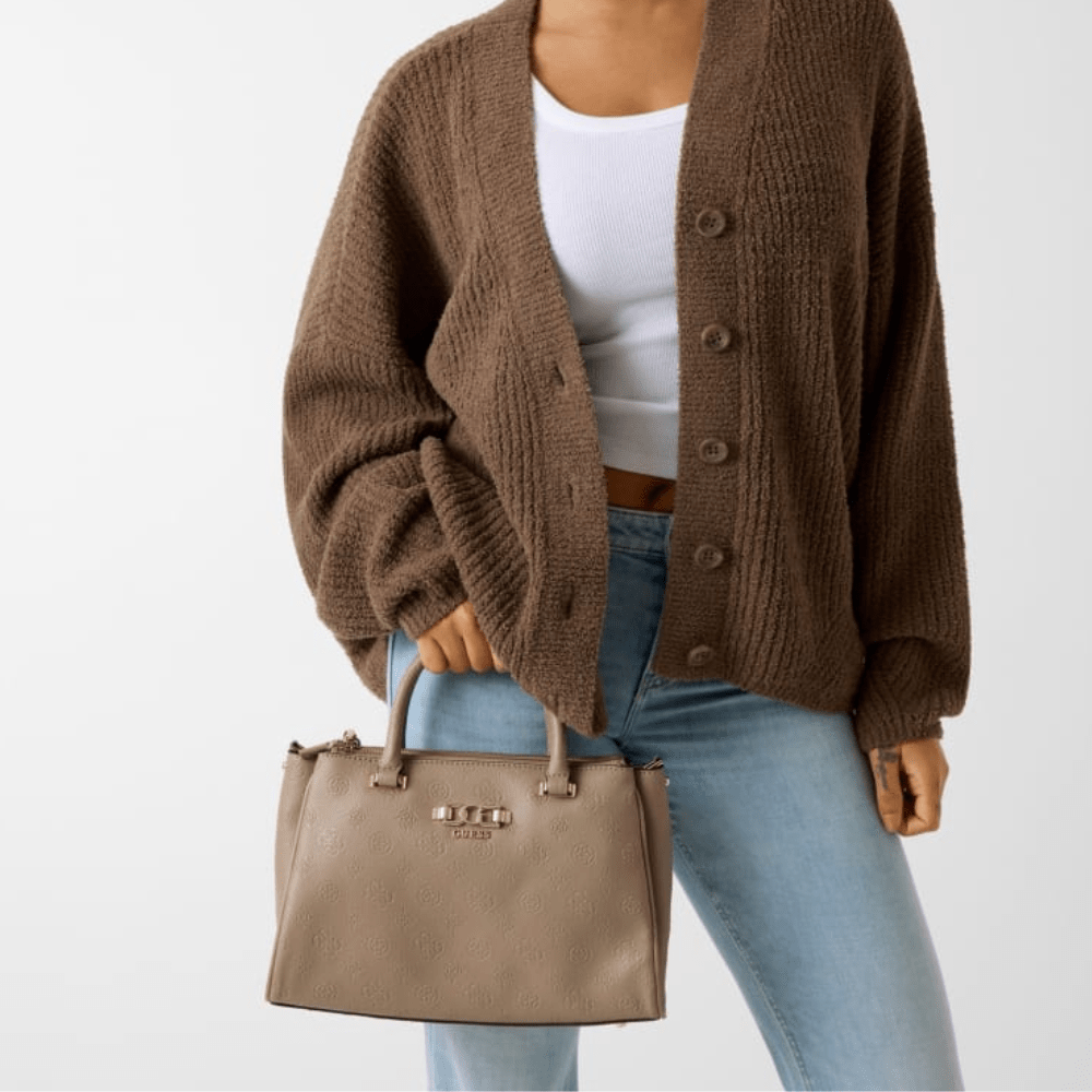 Guess Anise Triple Comp Satchel - Metro Singapore Departmental Store - Celebrating 69 Years in SG