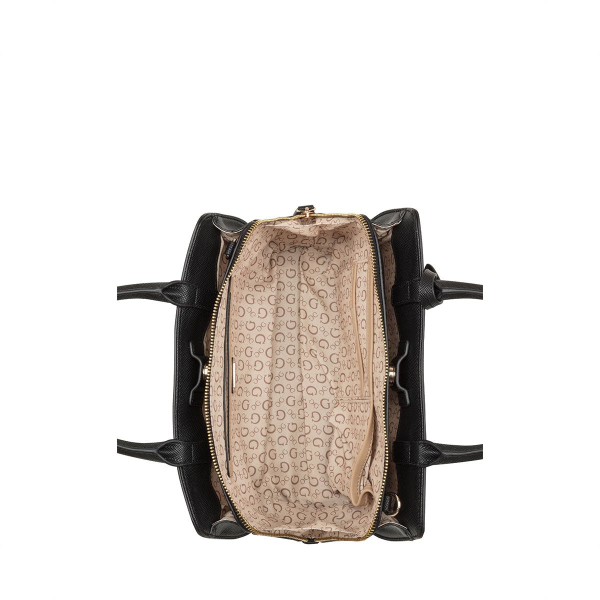 Guess Cadence Satchel - Black - Metro Singapore Departmental Store - Celebrating 69 Years in SG