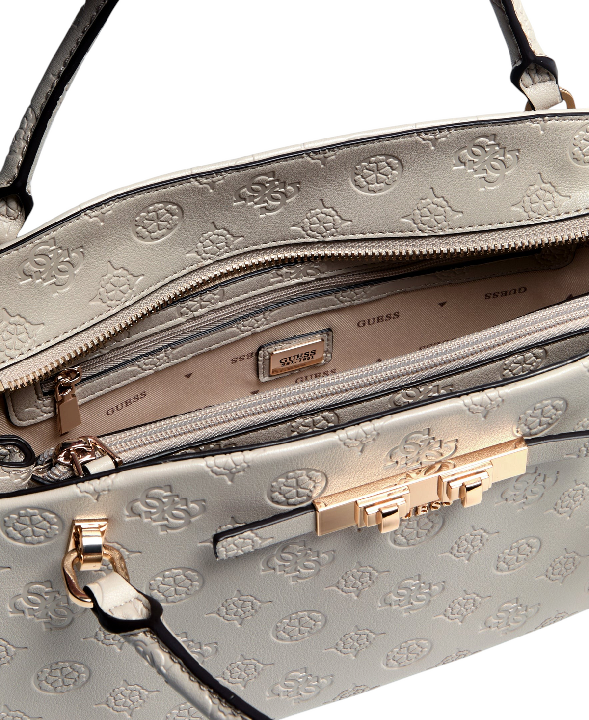 Guess Carmella 3 Comp Satchel - Metro Singapore Departmental Store - Celebrating 69 Years in SG
