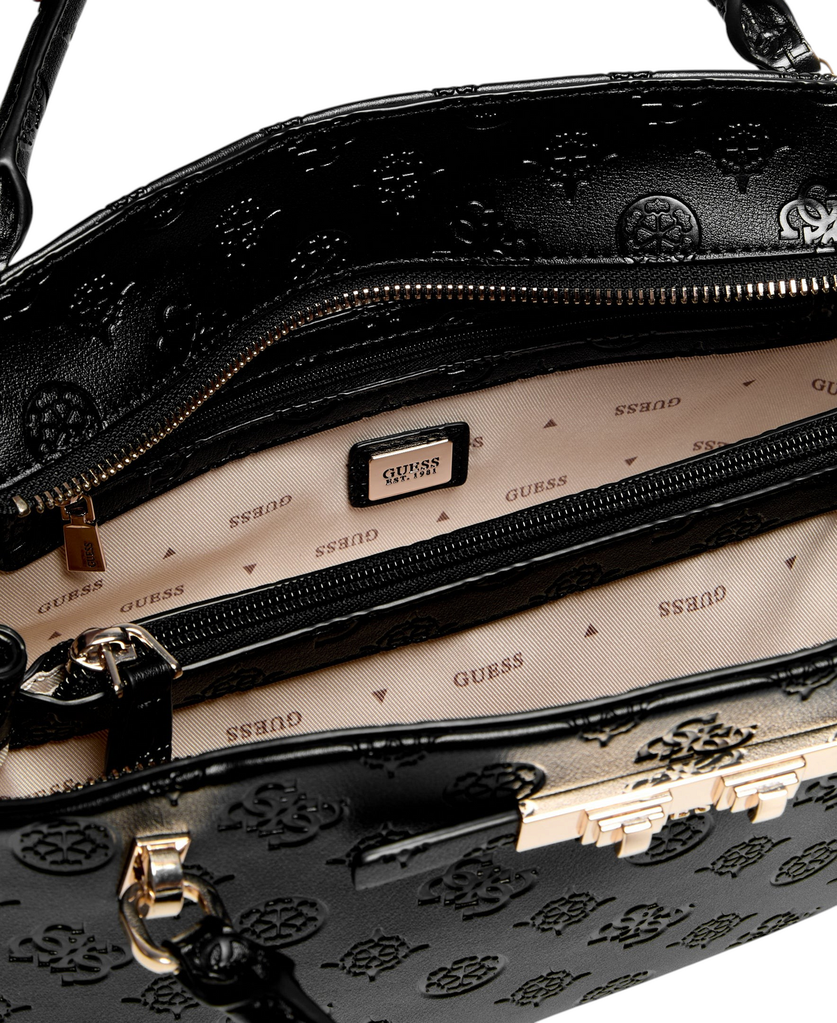 Guess Carmella 3 Comp Satchel - Metro Singapore Departmental Store - Celebrating 69 Years in SG