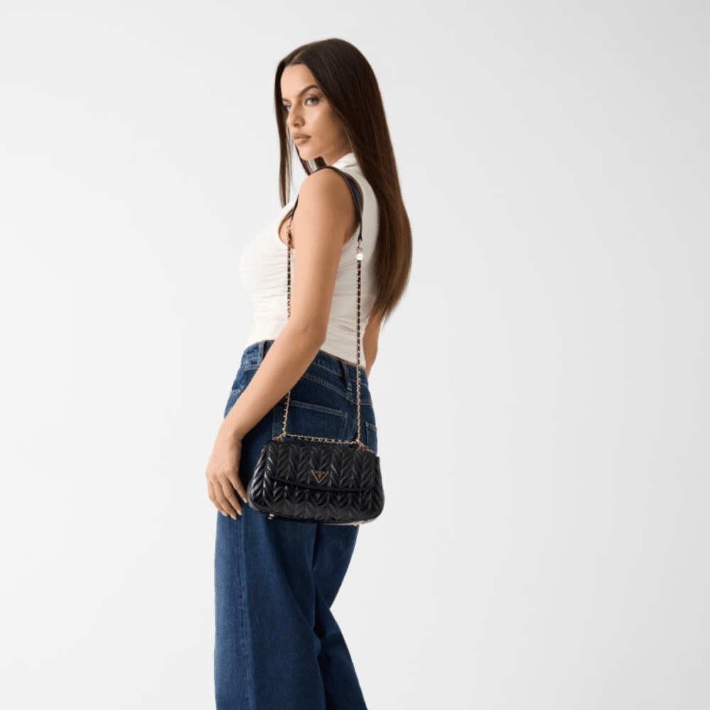 Guess Cheryl Convertible Crossbody Flap - Metro Singapore Departmental Store - Celebrating 69 Years in SG