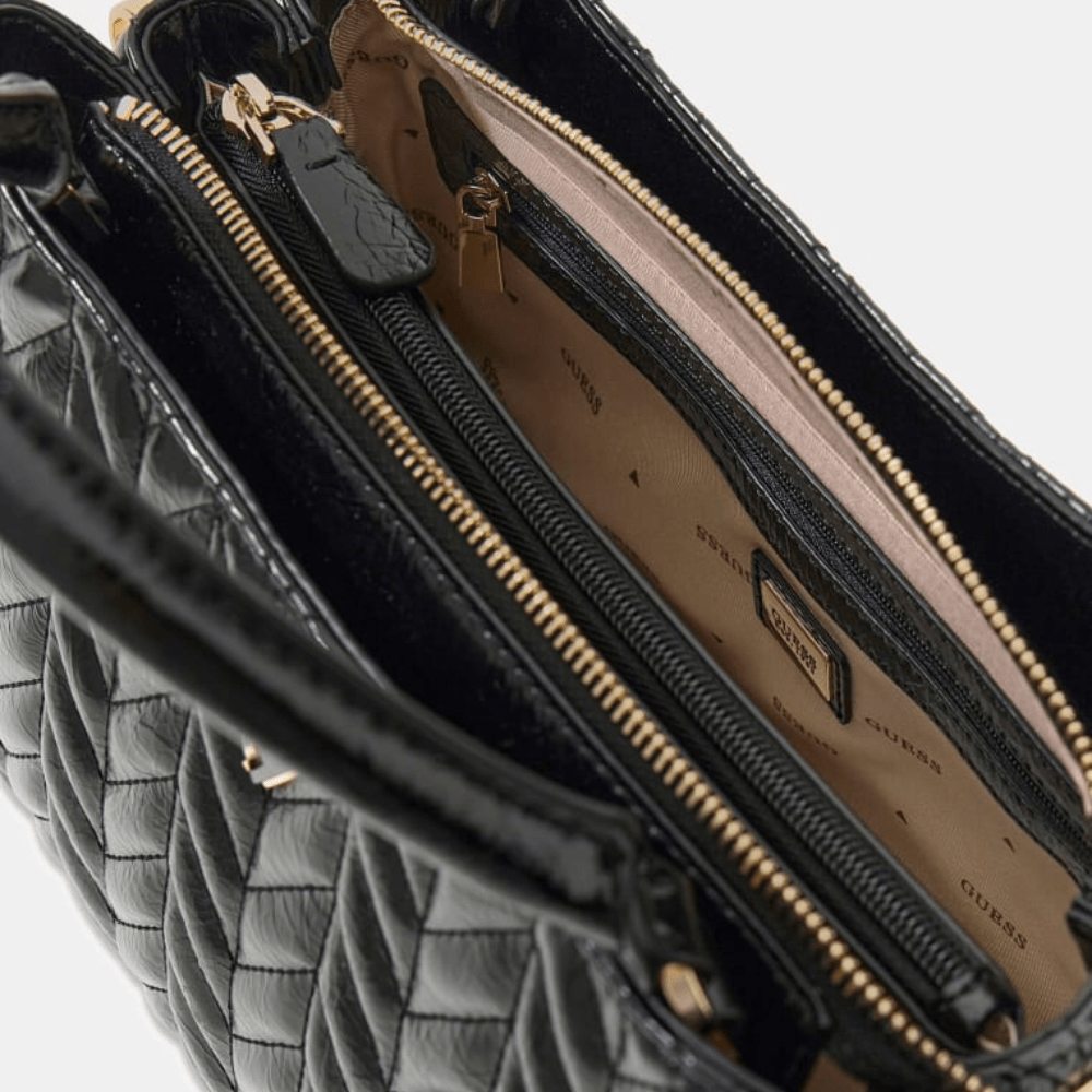Guess Cheryl Triple Comp Satchel - Metro Singapore Departmental Store - Celebrating 69 Years in SG