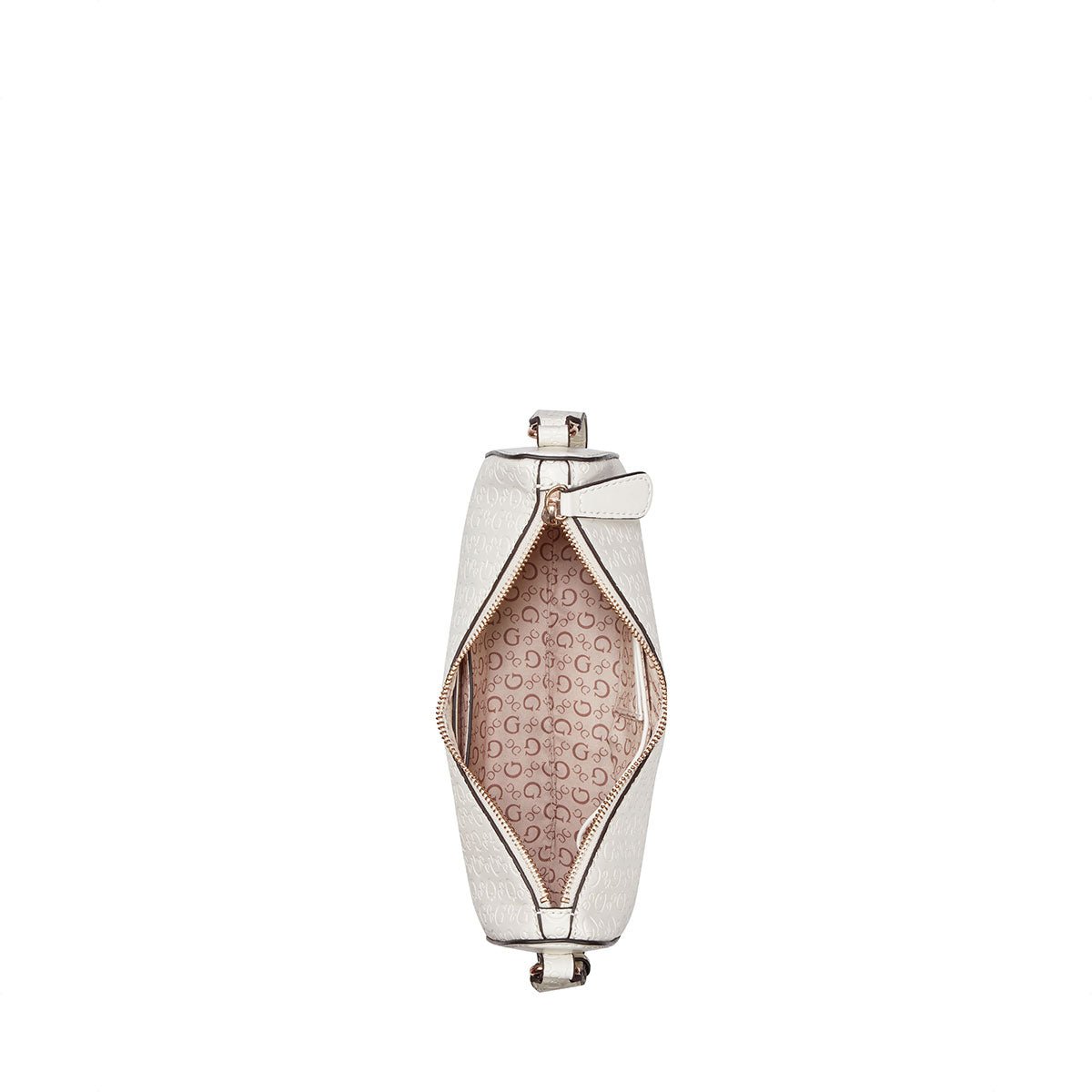 Guess Elliot Mini Crossbody Top Zip - Cream - Metro Singapore Departmental Store - Celebrating 69 Years in SG