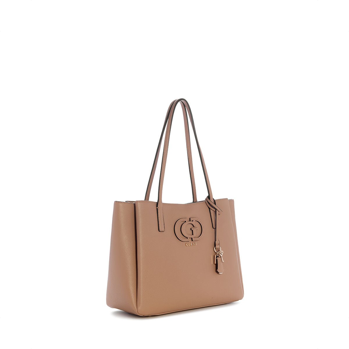 Guess Isola Multi Comp Tote - Beige - Metro Singapore Departmental Store - Celebrating 69 Years in SG