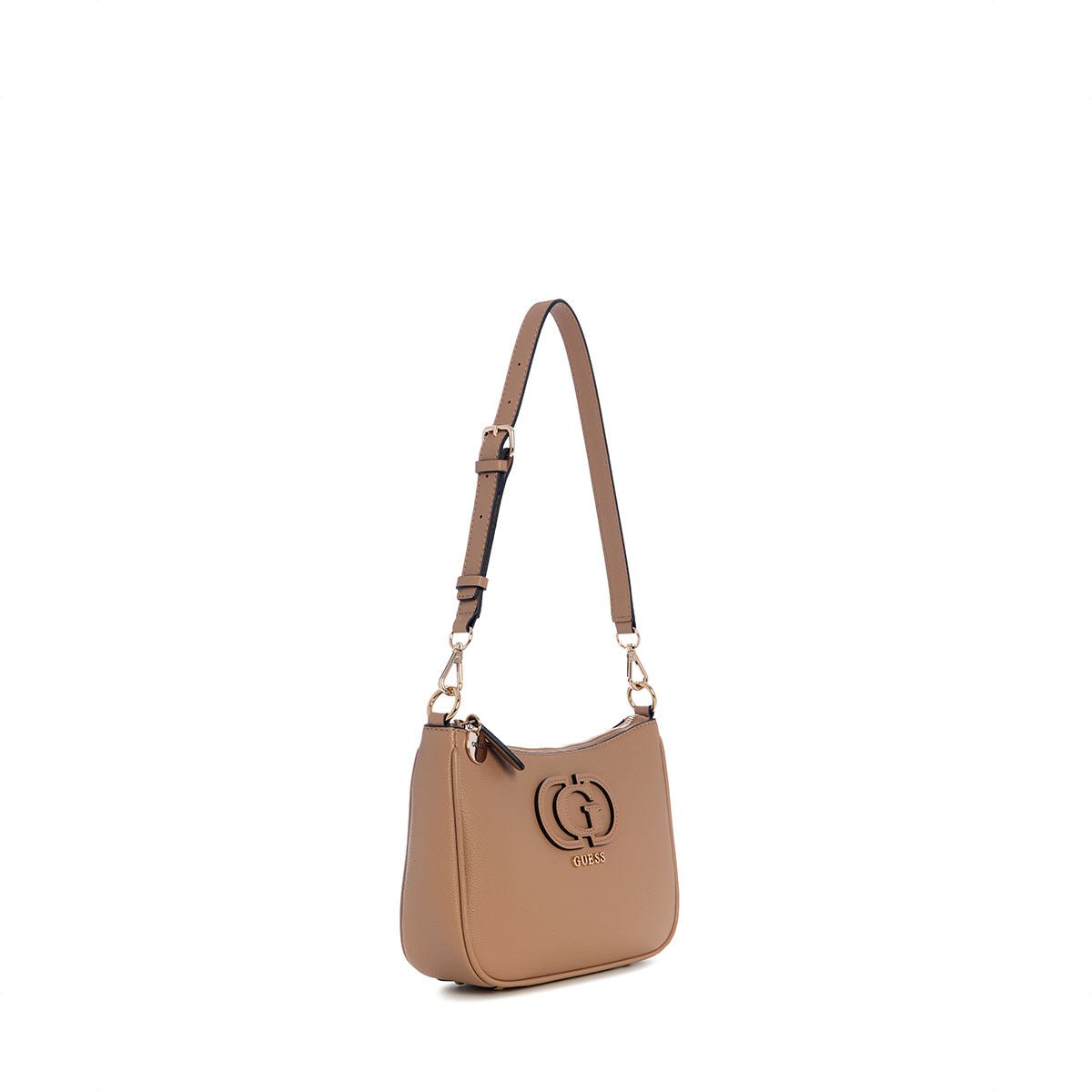 Guess Isola Shoulder Bag - Beige - Metro Singapore Departmental Store - Celebrating 69 Years in SG