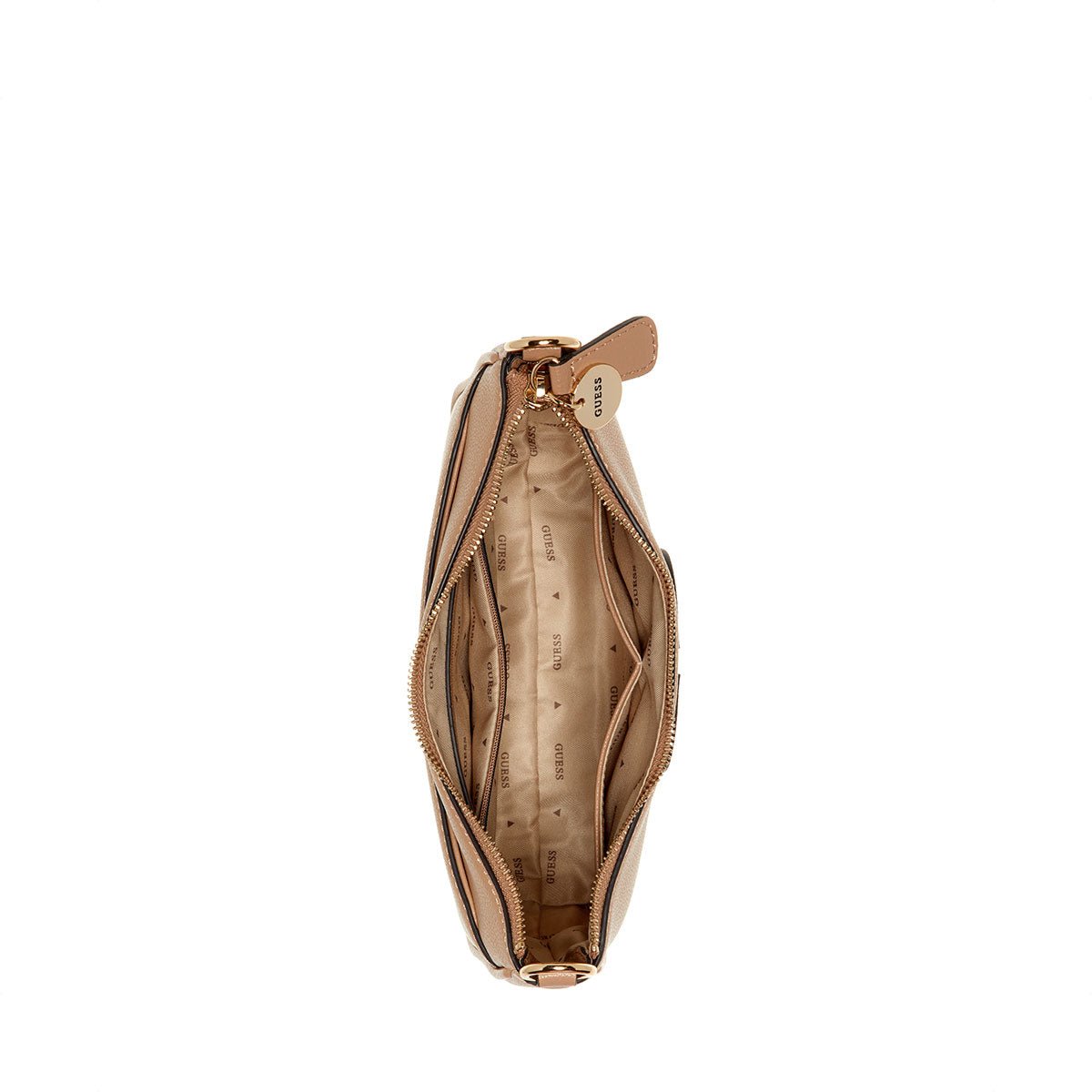 Guess Isola Shoulder Bag - Beige - Metro Singapore Departmental Store - Celebrating 69 Years in SG